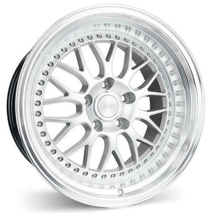 ESR Wheels SR01 Hyper Silver Machine Lip