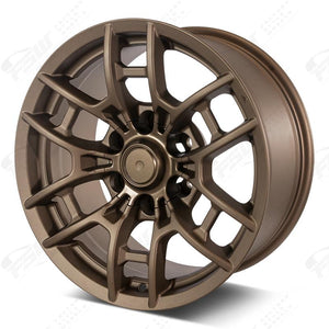 Toyota Wheels F156 17x8 6x139.7 Matte Bronze fit 4Runner FJ Cruiser Sequoia Tacoma TRD Style