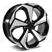 Honda Wheels F166 20x8 5x114.3 Black Machined fit Accord Civic CR-V Breeze Clarity Avancier Sport Style