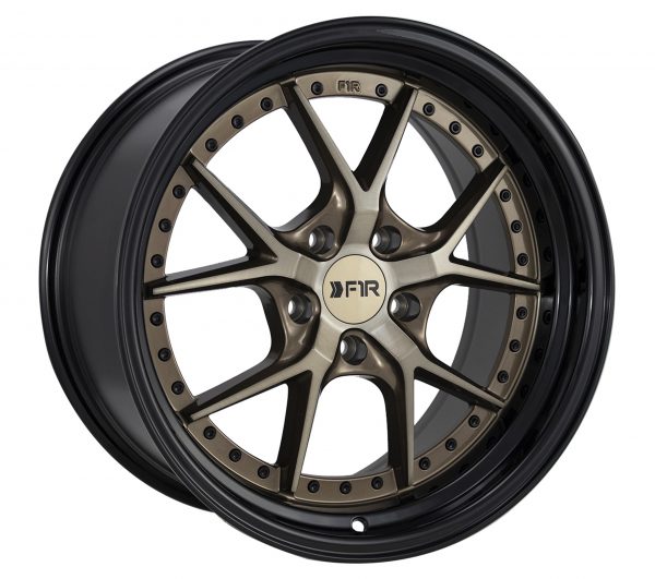 F1R Wheels F105 Bronze Black Lip
