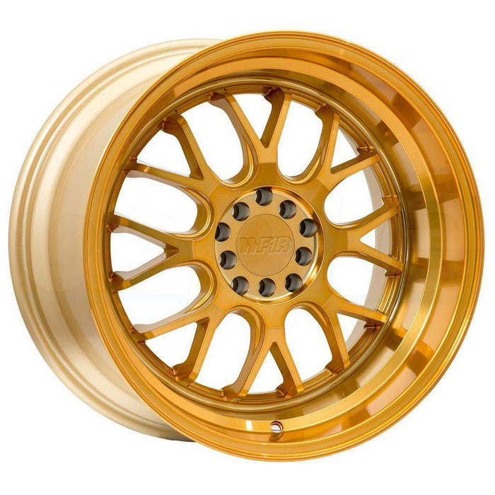 F1R Wheels F21 Machine Gold V2