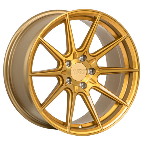 F1R Wheels F101 Brushed Gold