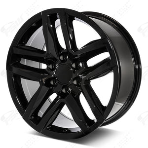 GMC Wheels F217 20x9 6x139.7 Gloss Black fit Sierra 1500 Yukon