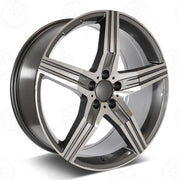 Mercedes Benz Wheels Rm26 20x8.5/20x9.5 5x112 Gunmetal Machined fit E CL CLK SLK S SL Class 300 350 450 550