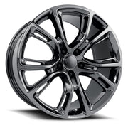 Dodge Wheels V1171 20x9/20x10 5x127 Pvd Dark Chrome fit Journey SRT Style