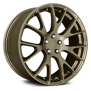 Dodge Wheels V1180 24x10 5x139.7 Gloss Bronz fit Ram 1500 Hellcat Style