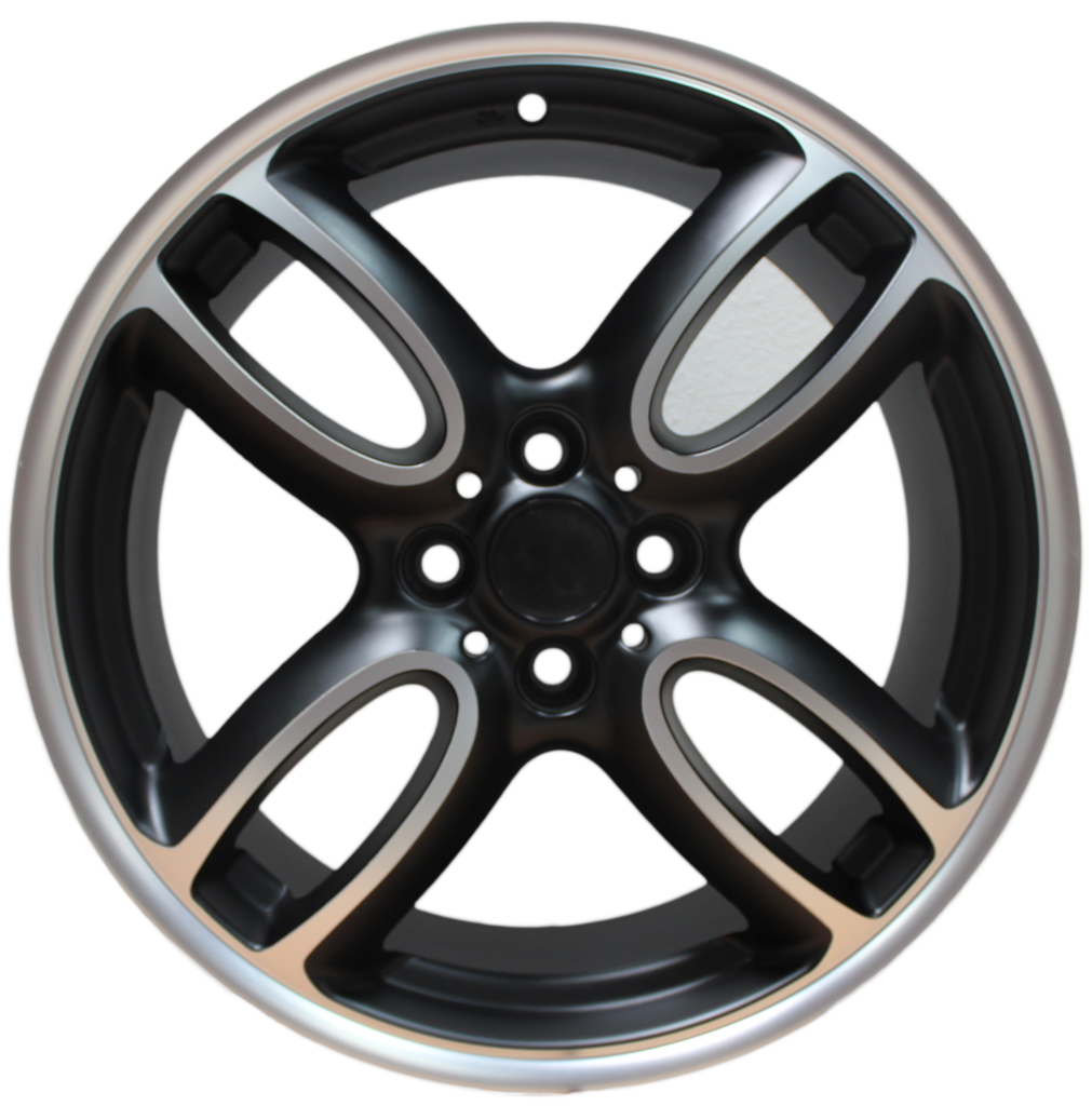 Mini Wheels 405 17x7 4x100 Black Machined fit Mini Cooper Clubman