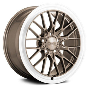 Ace Alloy Wheels AFF04 Bronze With Machined Lip