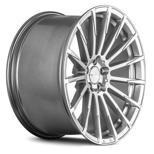 Ace Alloy Wheels Devotion Metallic Silver Machined Face