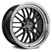 Ace Alloy Wheels SL-M Flat Black Machined Lip