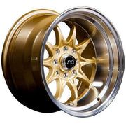 JNC Wheels JNC003 Gold Machined Lip