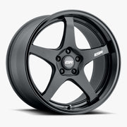 ESR Wheels Apx5 Matte Black Gloss Black Lip