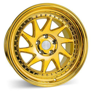 ESR Wheels SR09 Vacuum Gold Chrome