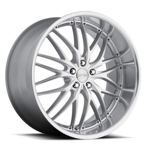 MRR Wheels GT1 Hyper Silver Machined Lip