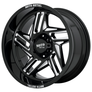 Moto Metal Wheels MO996 Ripsaw Gloss Black Milled