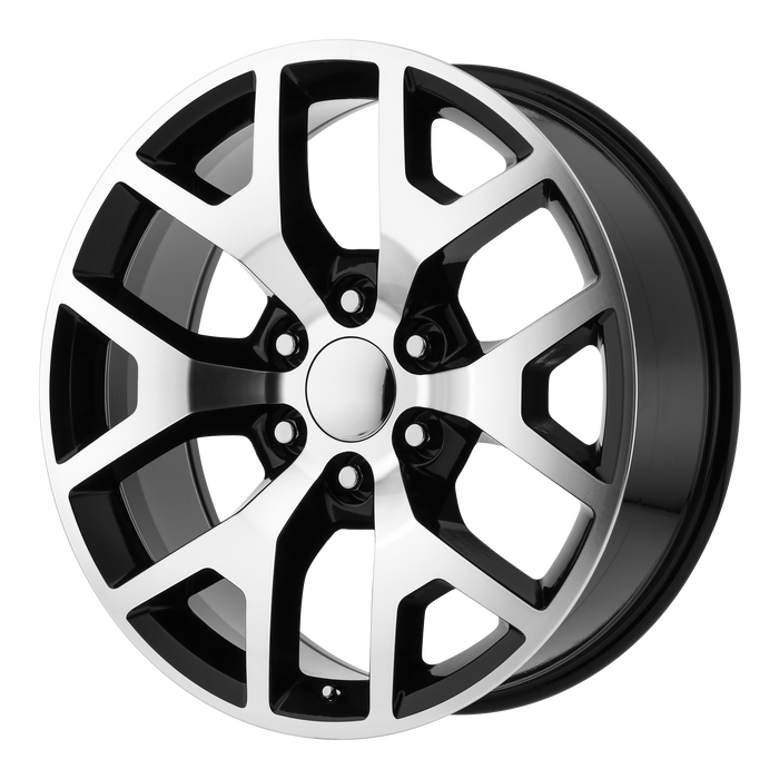 OE Creations Wheels PR169 Gloss Black With Machined Spokes