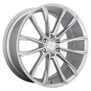 Dub Wheels Clout Gloss Silver Brushed