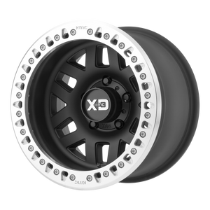 XD Wheels XD229 Machete Crawl Satin Black Machined Bead Ring