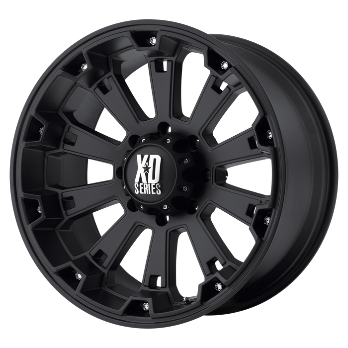 XD Wheels XD800 Misfit Matte Black