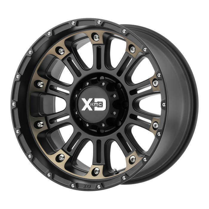 XD Wheels XD829 Hoss II Satin Black Machined Dark Tint