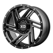 XD Wheels XD835 Swipe Satin Black Milled