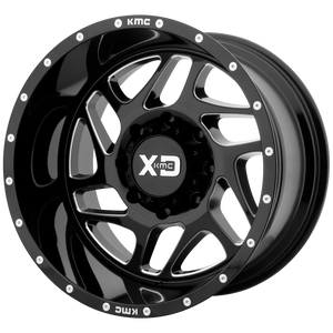 XD Wheels XD836 Fury Gloss Black Milled
