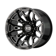 XD Wheels XD841 Boneyard Gloss Black Milled