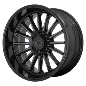 XD Wheels XD857 Whiplash Gloss Black With Gray Tint