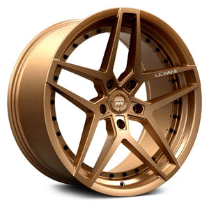 Lexani Wheels Spike Satin Bronze
