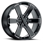GMC Wheels RP11 22x9 6x139.7 Black Milled fit Sierra 1500 Yukon